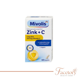 قرص زینک و ویتامین سی میوولیس | Mivolis Zink + C Depot 60 کپسول