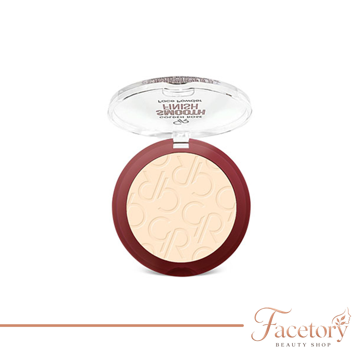 قالب-محصول-فیس-طوری-205 پنکک فشرده گلدن رز مدل Smooth Finish Face Powder وزن ۱۲.۵ گرم