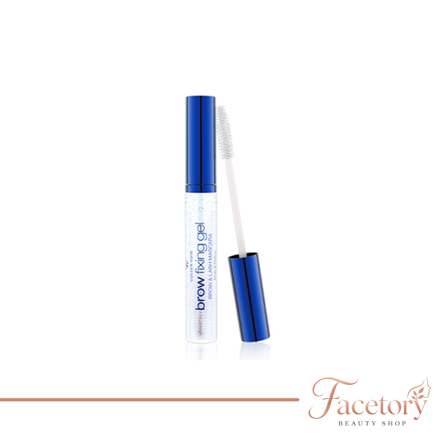 ژل تثبیت‌کننده ابرو و مژه گلدن رز مدل Brow Fixing Gel Brow & Lash Mascara حجم ۹ میلی‌لیتر