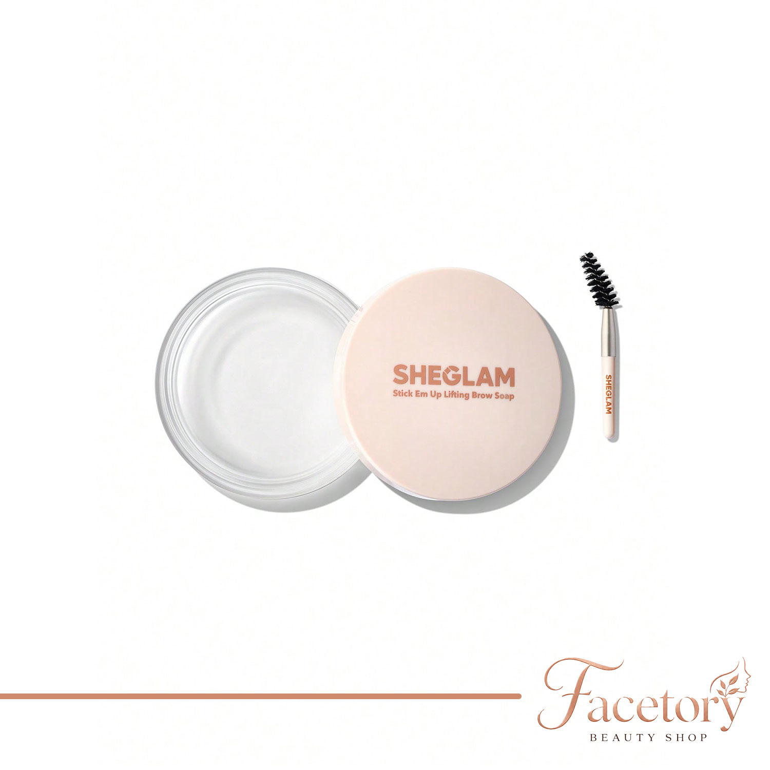 قالب-محصول-فیس-طوری--ژل صابون لیفت و حالتدهنده ابرو شیگلم مدل Stick Em Up Lifting Brow Soap وزن ۱۰ گرم