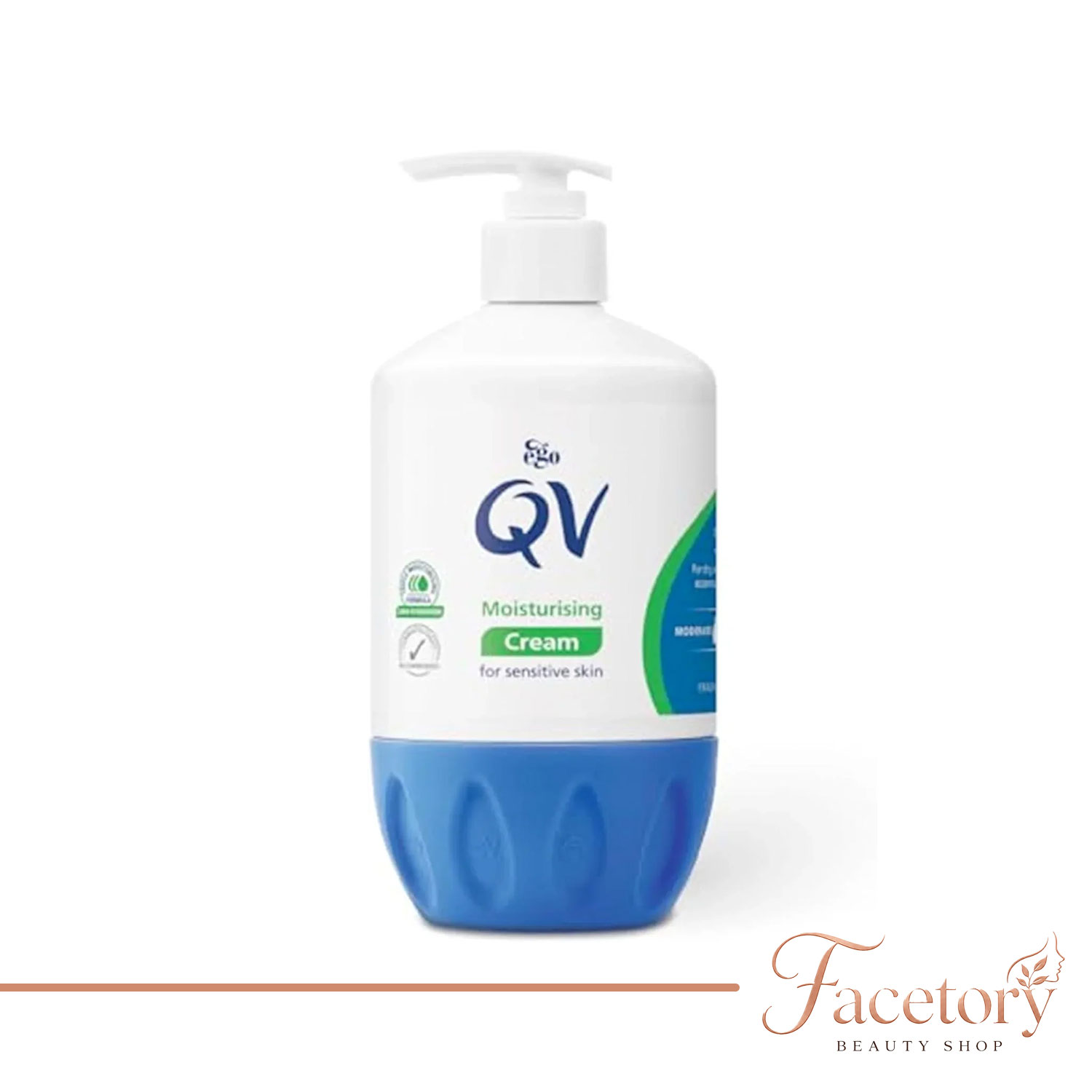 قالب-محصول-فیس-طوریQV کرم مرطوب کننده کیو وی با گلیسیرین | QV Cream with Glycerin