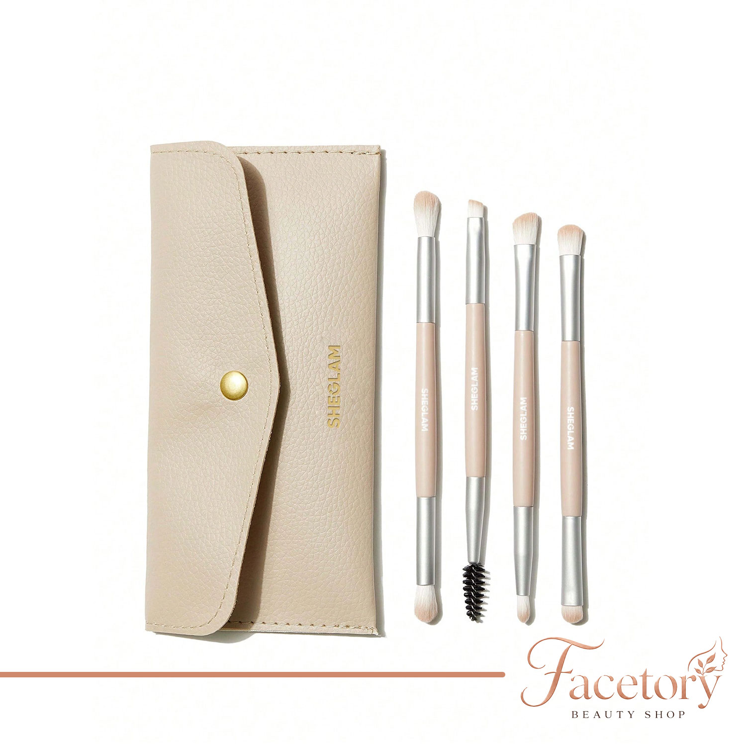 ست براش چشم شیگلم Glam 101 Eye Essentials Brush Set With Bag