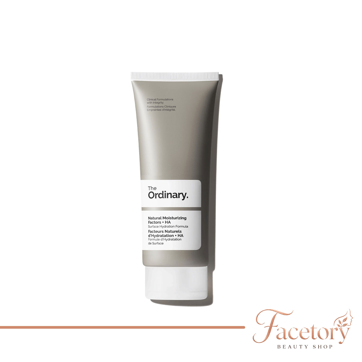 کرم آبرسان و مرطوب‌کننده فاکتورهای طبیعی و هیالورونیک اسید اوردینری ۱۰۰ میل The Ordinary Natural Moisturizing Factors + HA 100ml